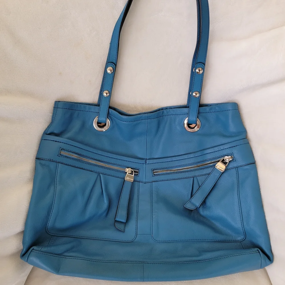 B. Makowsky leather bag - Picture 2 of 11